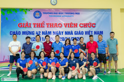 Sôi động Giải thể thao viên chức 2024 Trường Đại học Thương mại